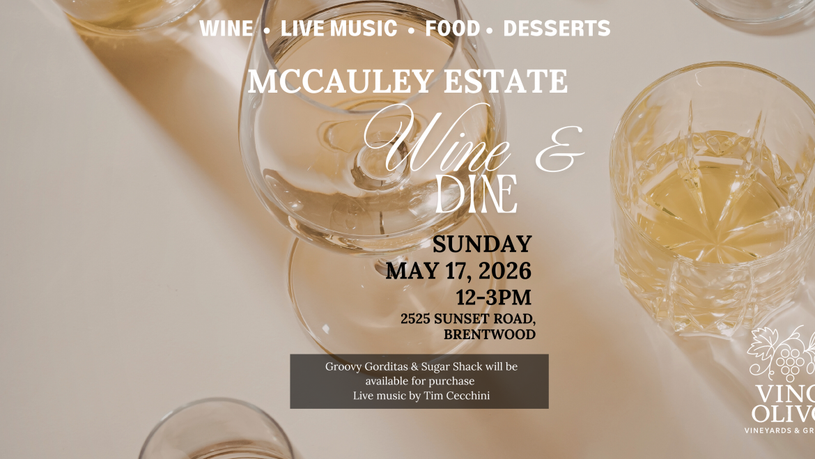 Wine & Dine at McCauley Estate Vineyards