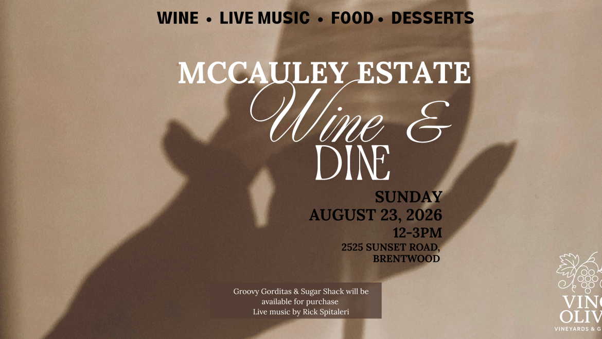 McCauley Estate Vineyards Wine & Dine
